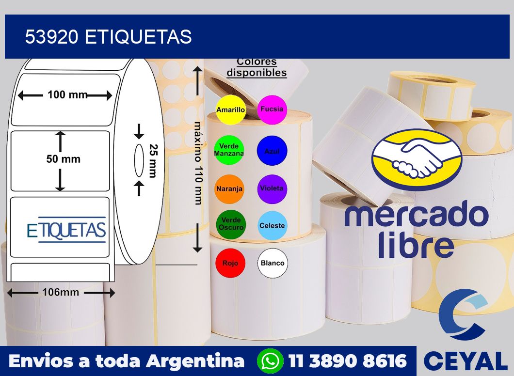 53920 etiquetas