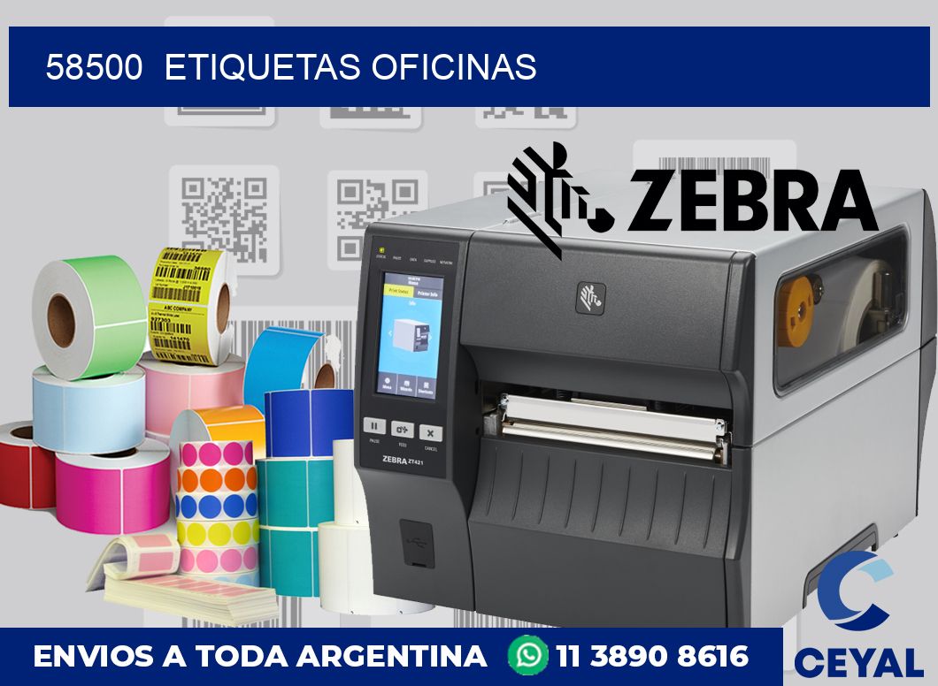58500 Etiquetas oficinas