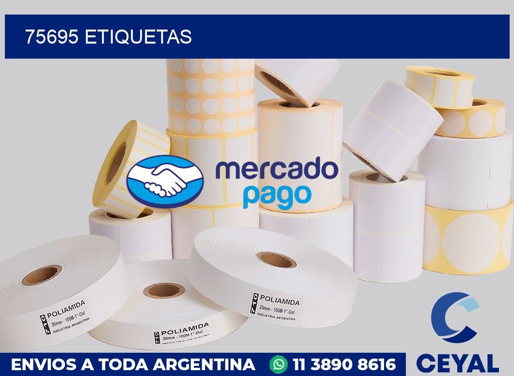 75695 etiquetas