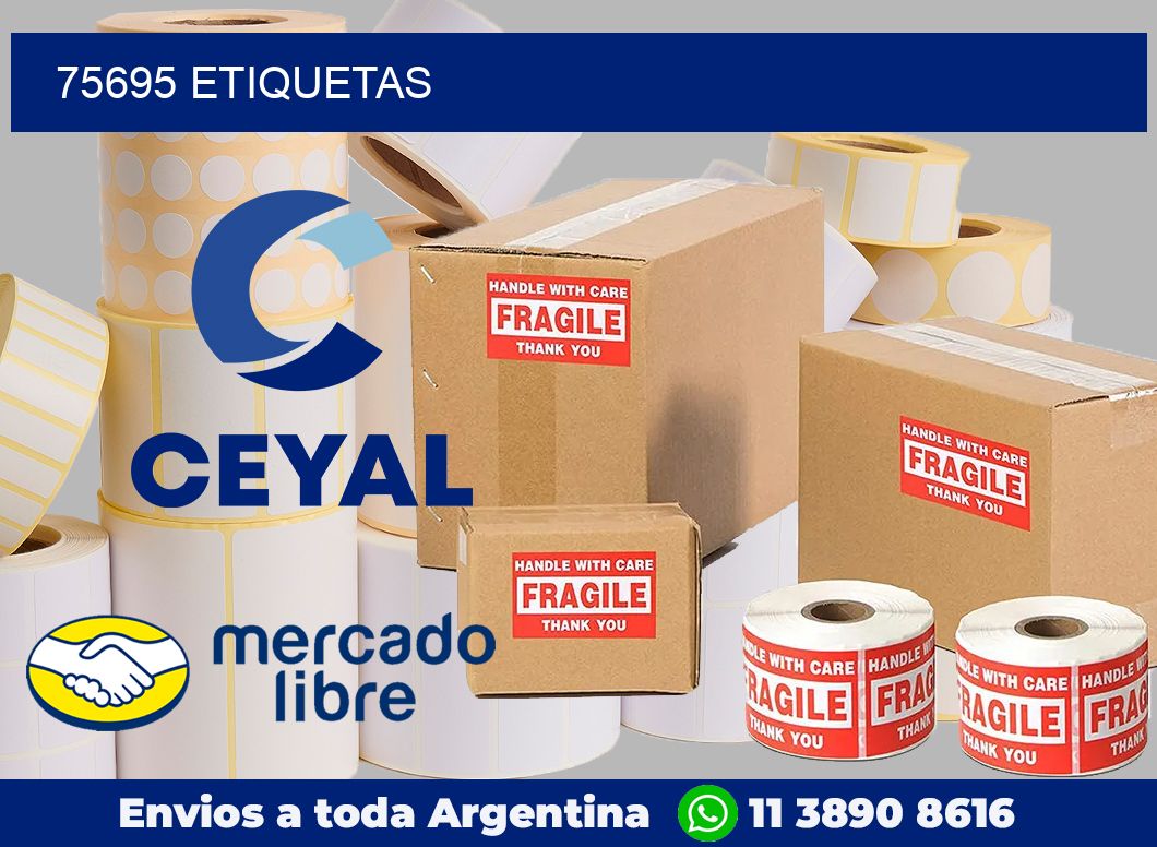 75695 etiquetas