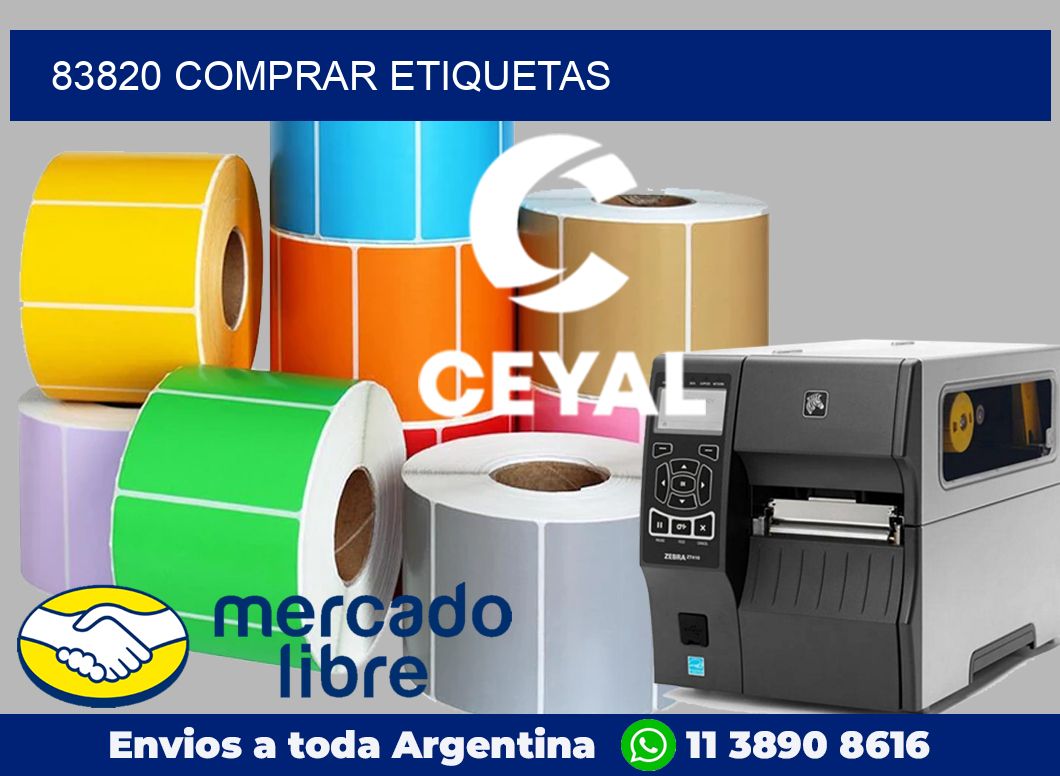 83820 Comprar etiquetas