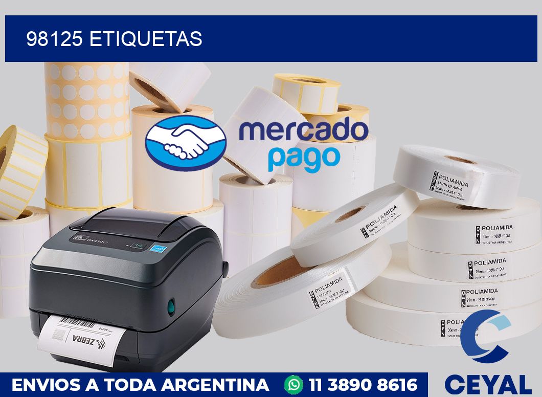 98125 etiquetas