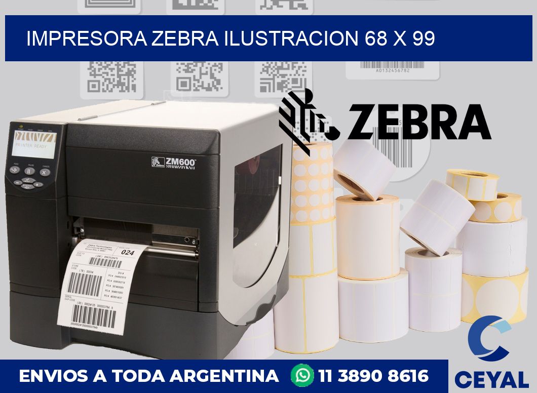 Impresora Zebra ilustracion 68 x 99