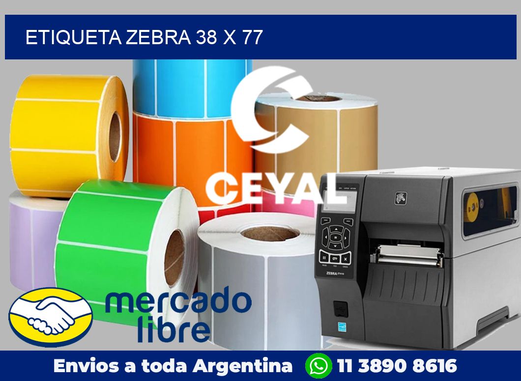 etiqueta zebra 38 x 77