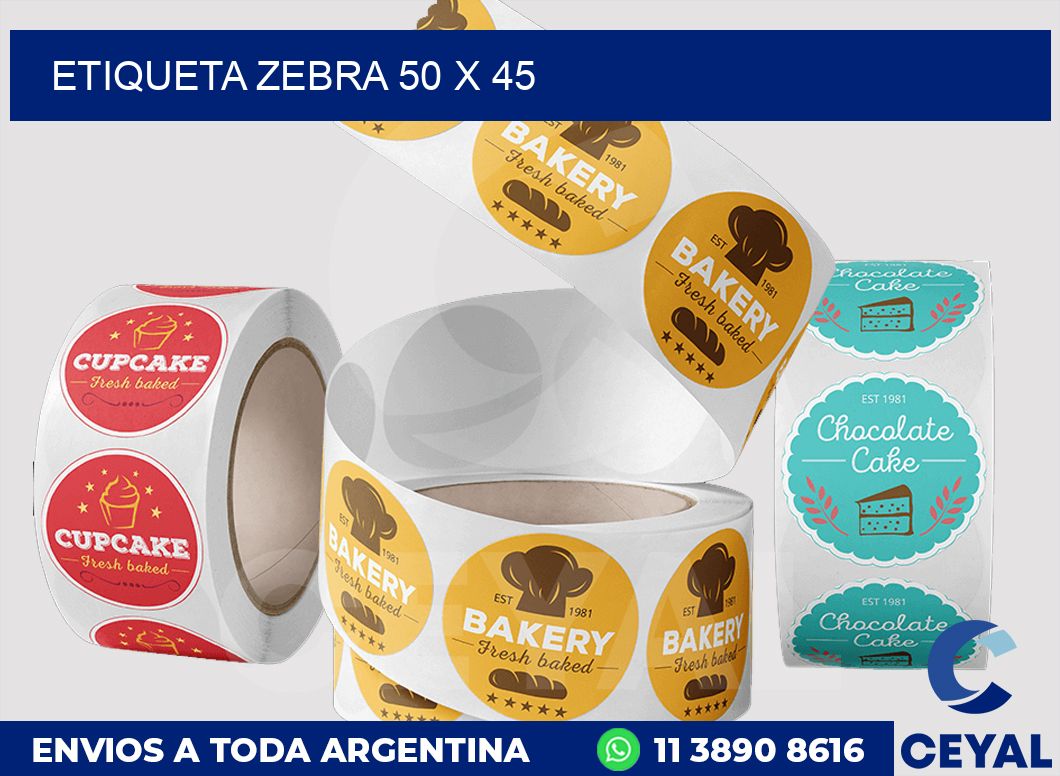 etiqueta zebra 50 x 45