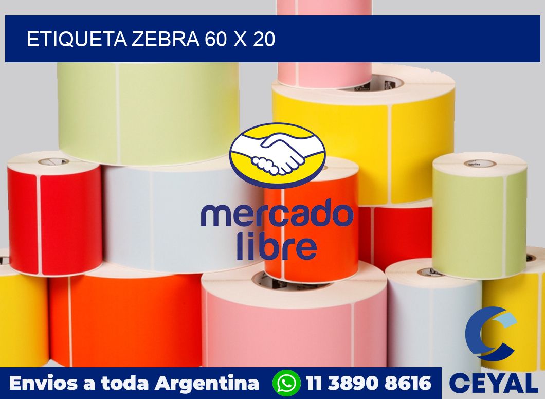 etiqueta zebra 60 x 20