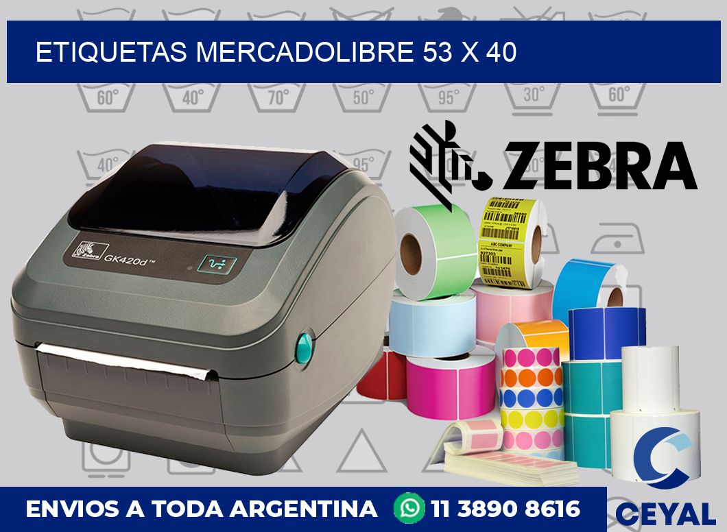 etiquetas mercadolibre 53 x 40