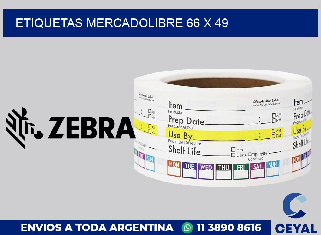 etiquetas mercadolibre 66 x 49