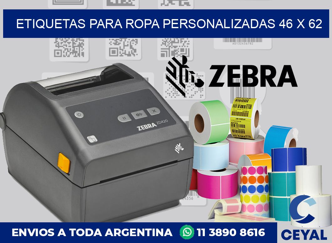 etiquetas para ropa personalizadas 46 x 62