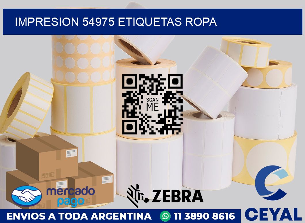 impresion 54975 etiquetas ropa