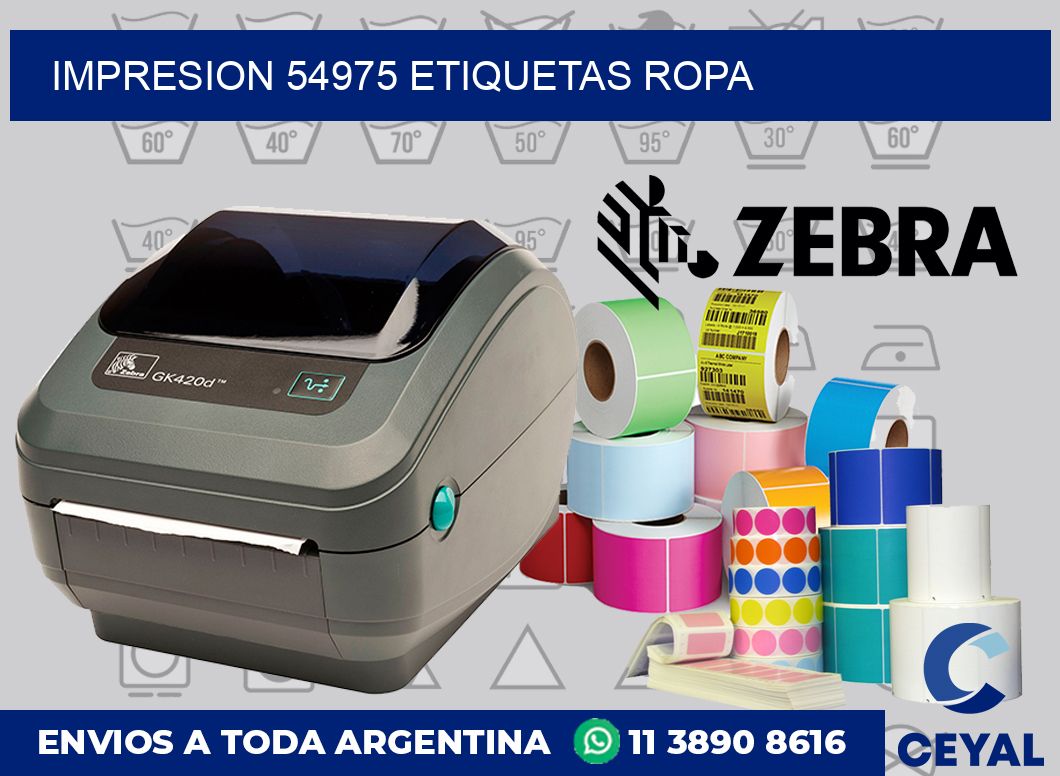 impresion 54975 etiquetas ropa