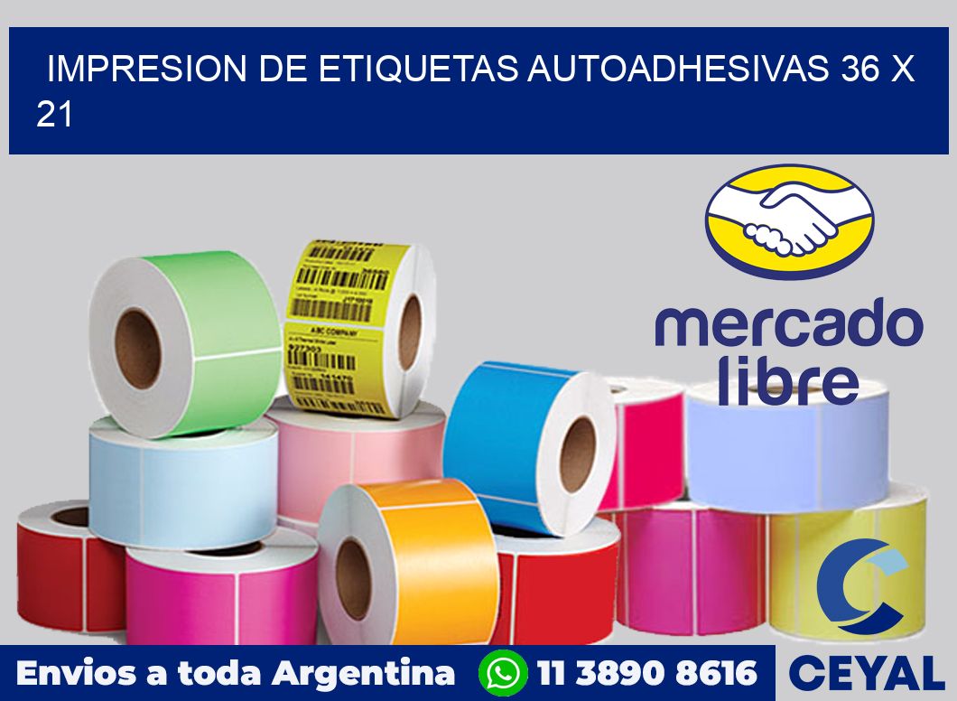 impresion de etiquetas autoadhesivas 36 x 21