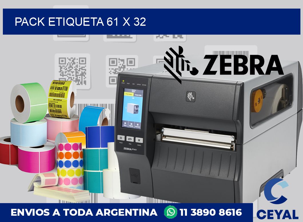 pack etiqueta 61 x 32