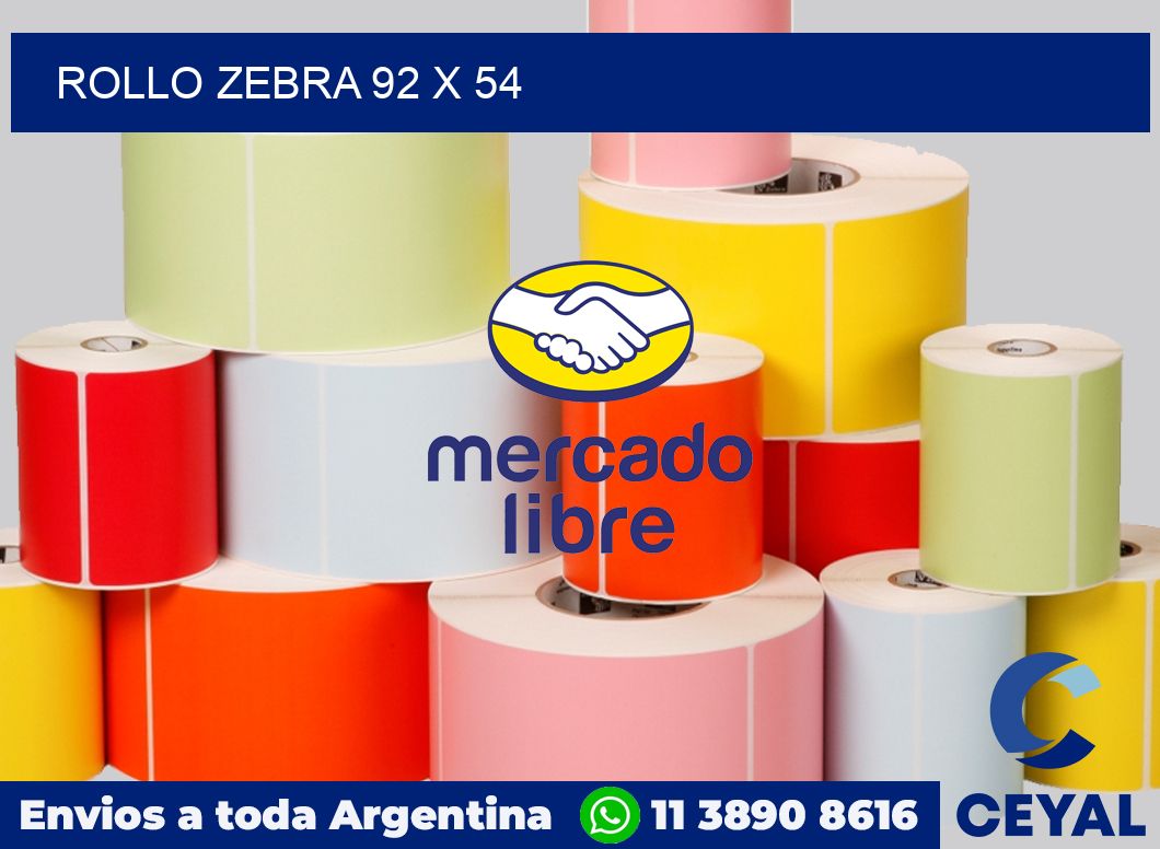 rollo zebra 92 x 54