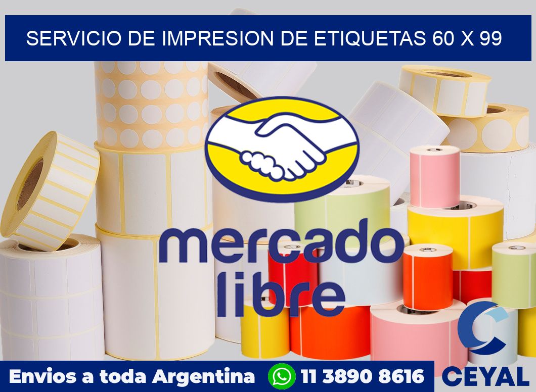 servicio de impresion de etiquetas 60 x 99