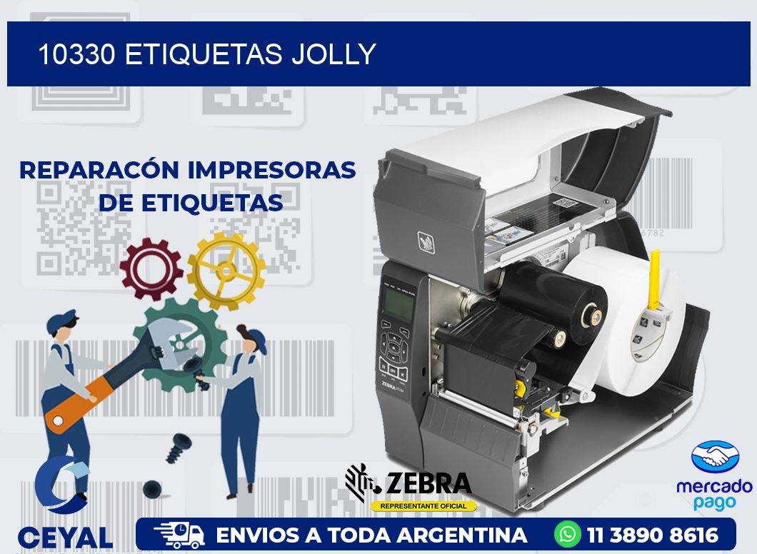 10330 ETIQUETAS JOLLY