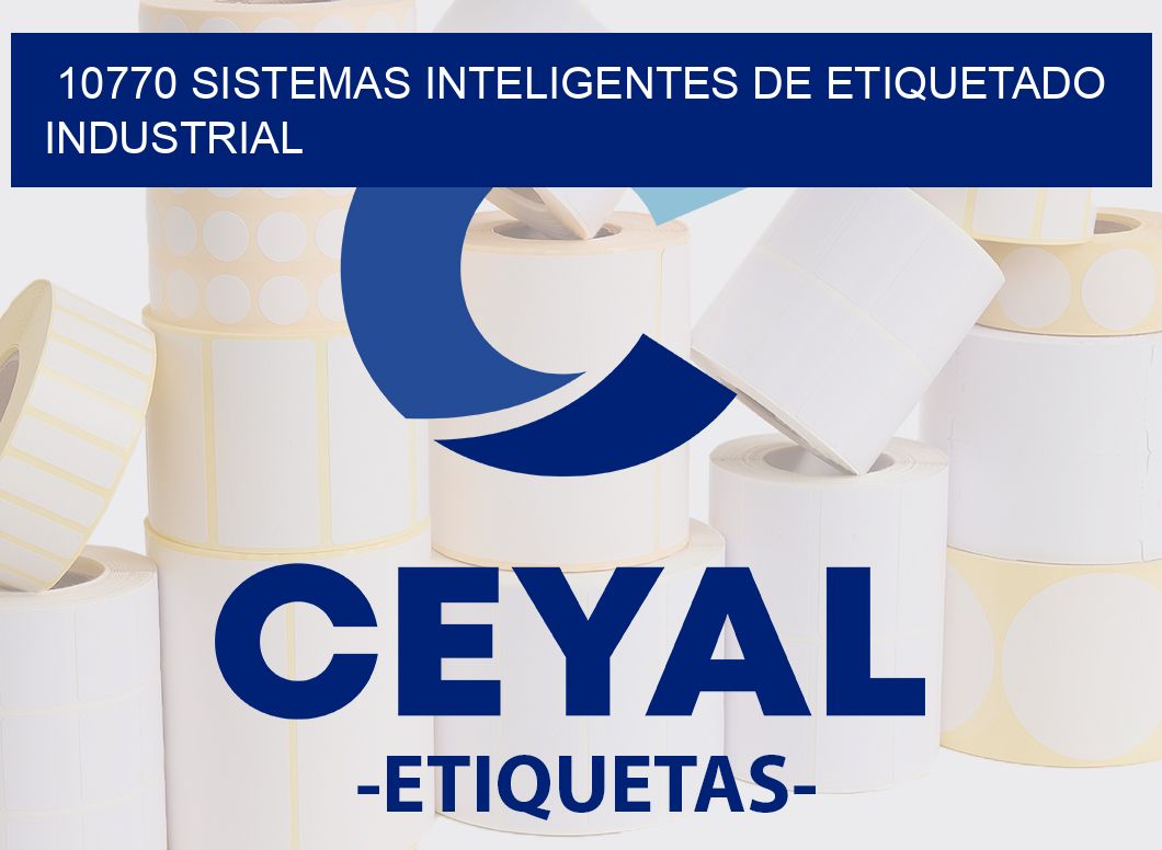 10770 SISTEMAS INTELIGENTES DE ETIQUETADO INDUSTRIAL