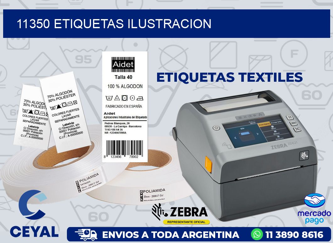 11350 ETIQUETAS ILUSTRACION