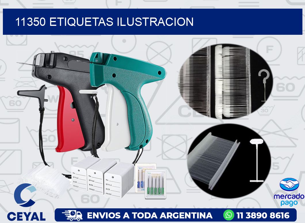 11350 ETIQUETAS ILUSTRACION