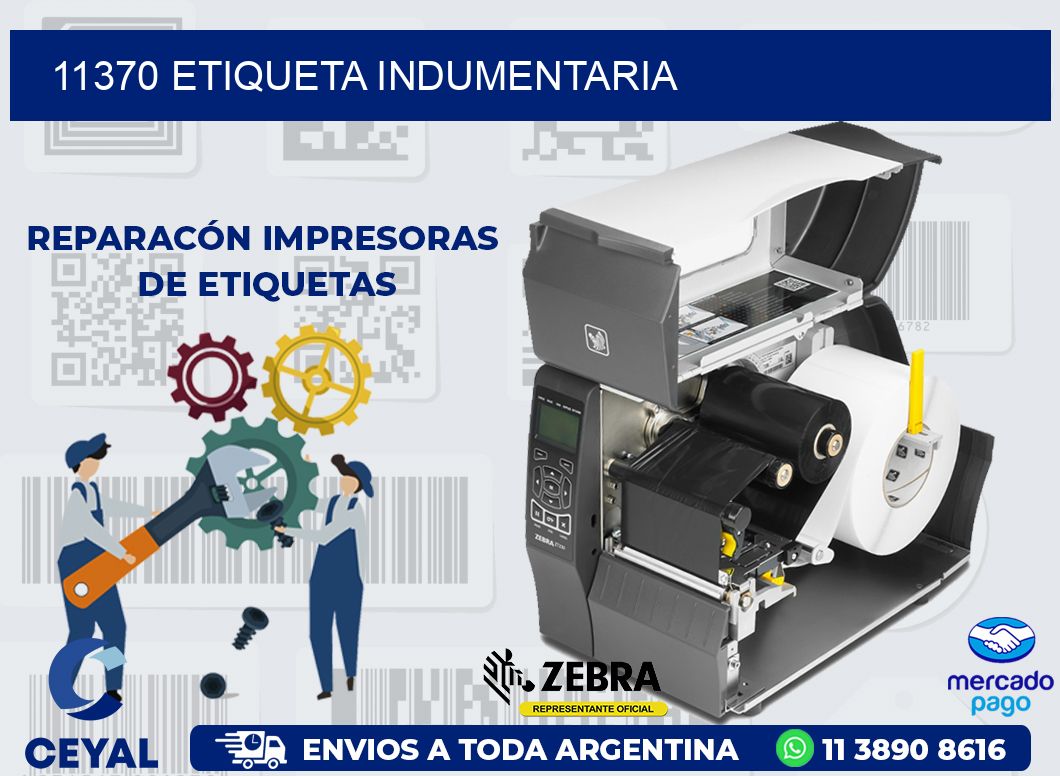 11370 ETIQUETA INDUMENTARIA