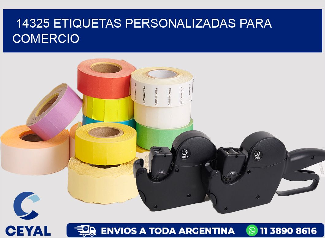 14325 ETIQUETAS PERSONALIZADAS PARA COMERCIO