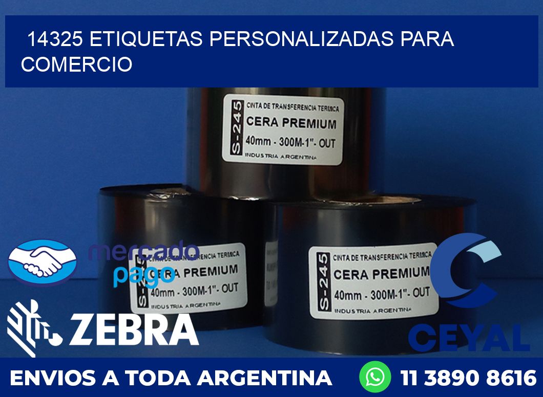 14325 ETIQUETAS PERSONALIZADAS PARA COMERCIO