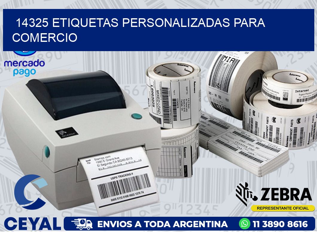 14325 ETIQUETAS PERSONALIZADAS PARA COMERCIO