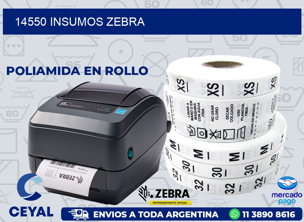 14550 INSUMOS ZEBRA