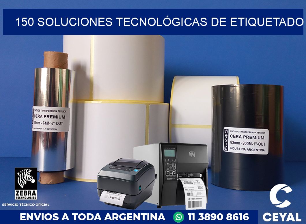 150 SOLUCIONES TECNOLÓGICAS DE ETIQUETADO