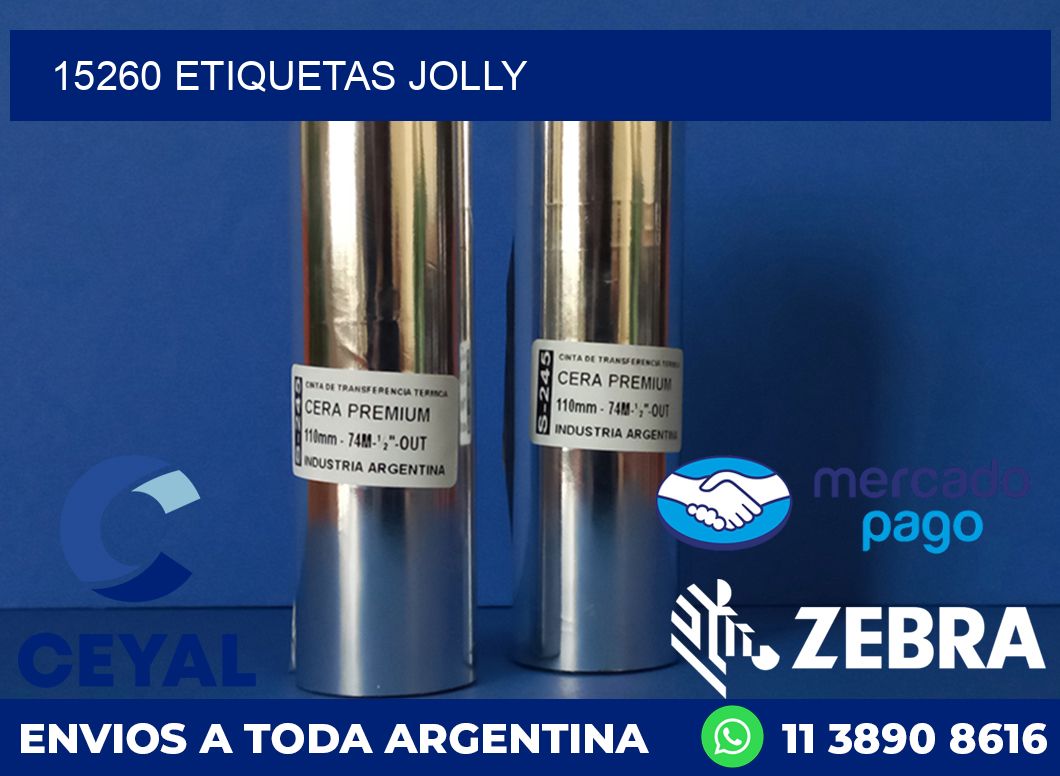 15260 ETIQUETAS JOLLY
