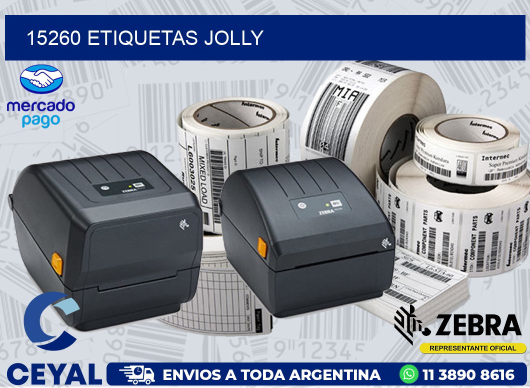 15260 ETIQUETAS JOLLY