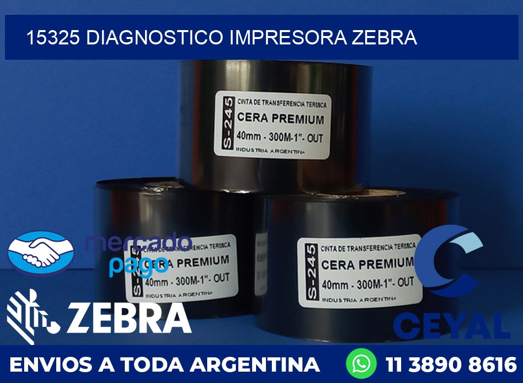15325 DIAGNOSTICO IMPRESORA ZEBRA