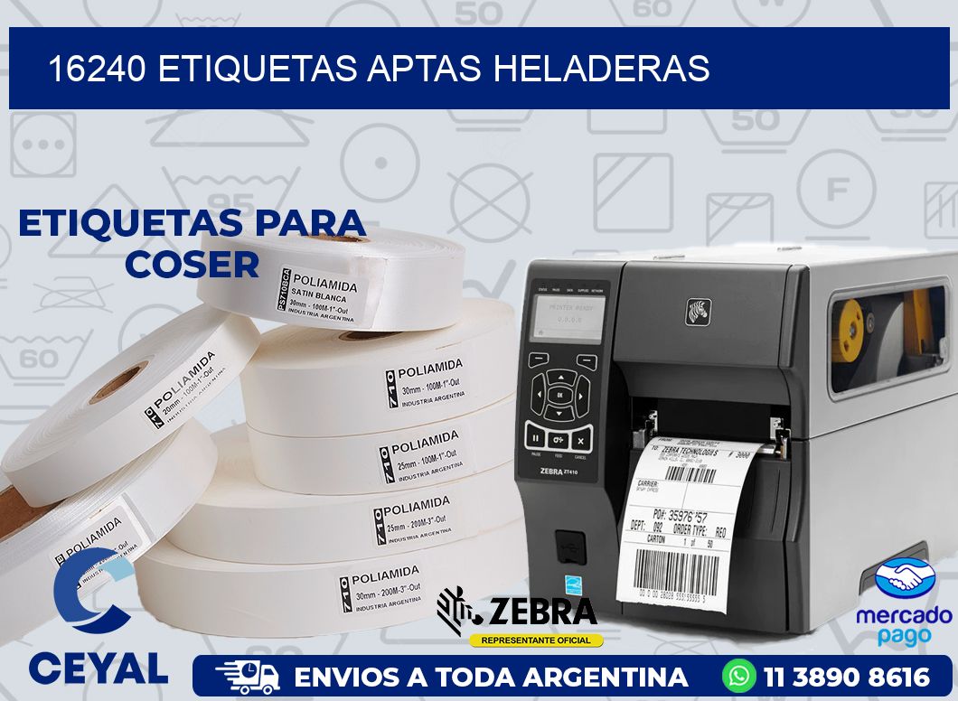16240 ETIQUETAS APTAS HELADERAS