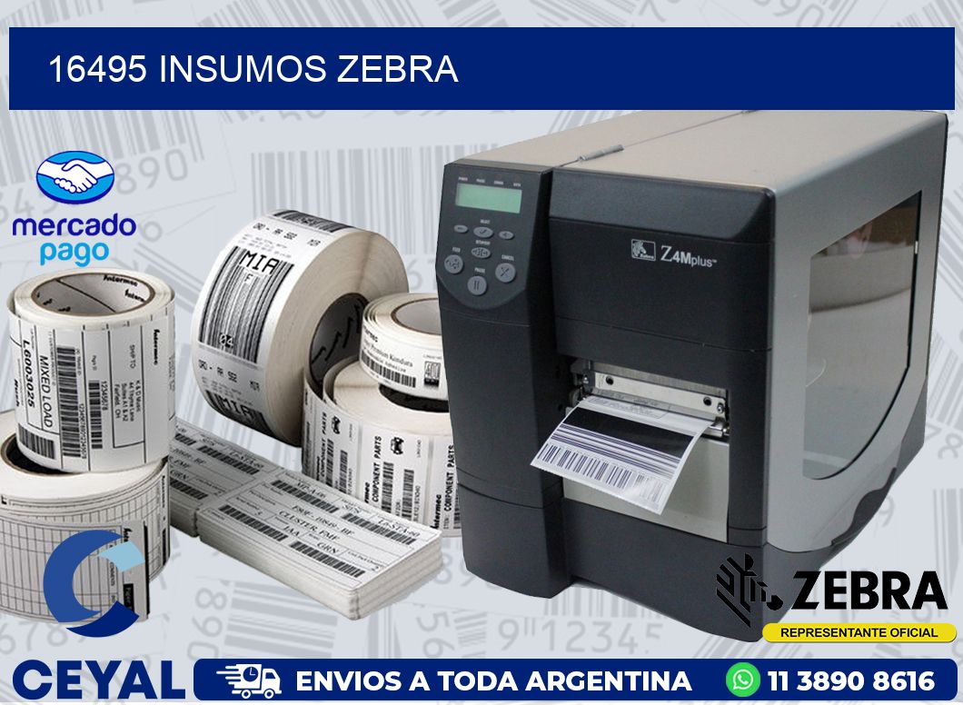 16495 INSUMOS ZEBRA