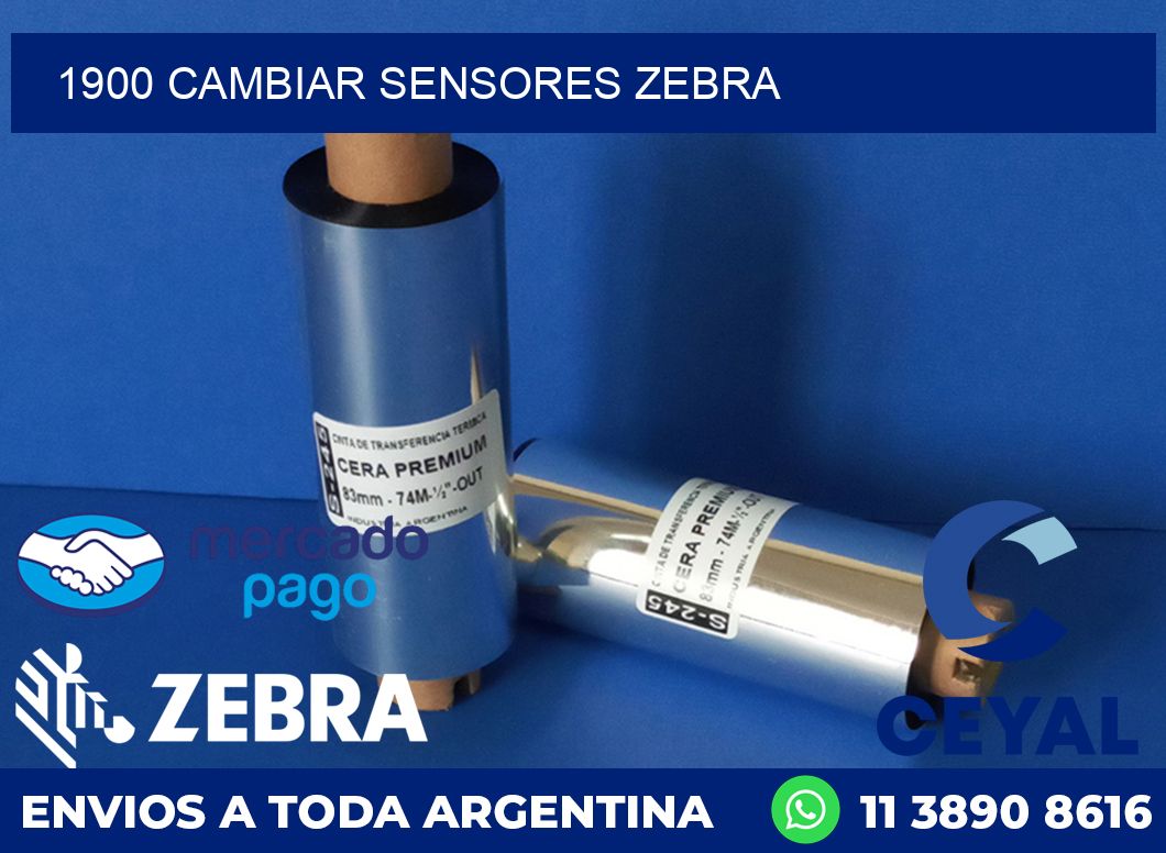 1900 CAMBIAR SENSORES ZEBRA