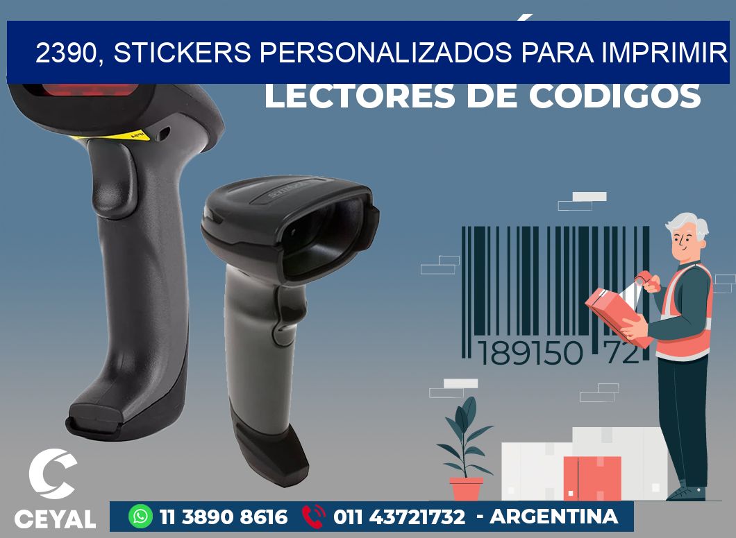 2390, stickers personalizados para imprimir
