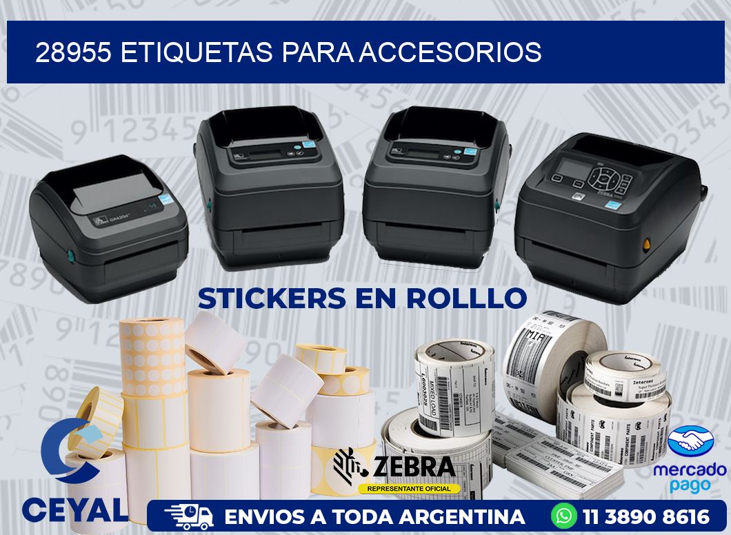 28955 ETIQUETAS PARA ACCESORIOS