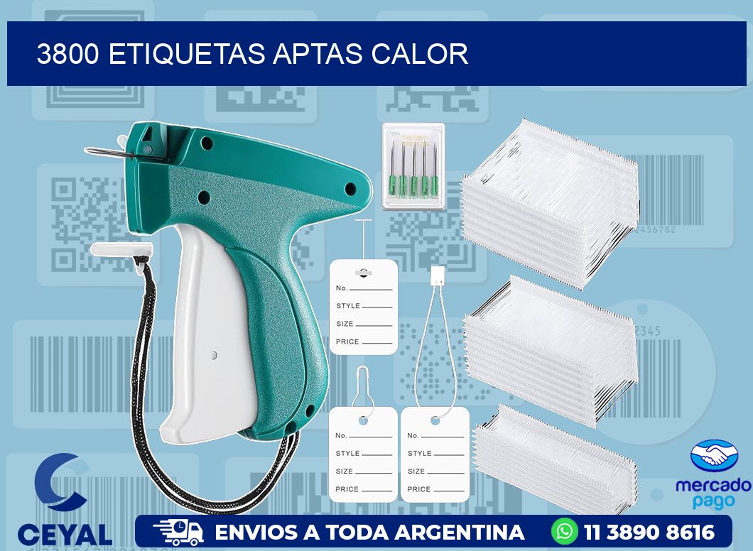 3800 ETIQUETAS APTAS CALOR