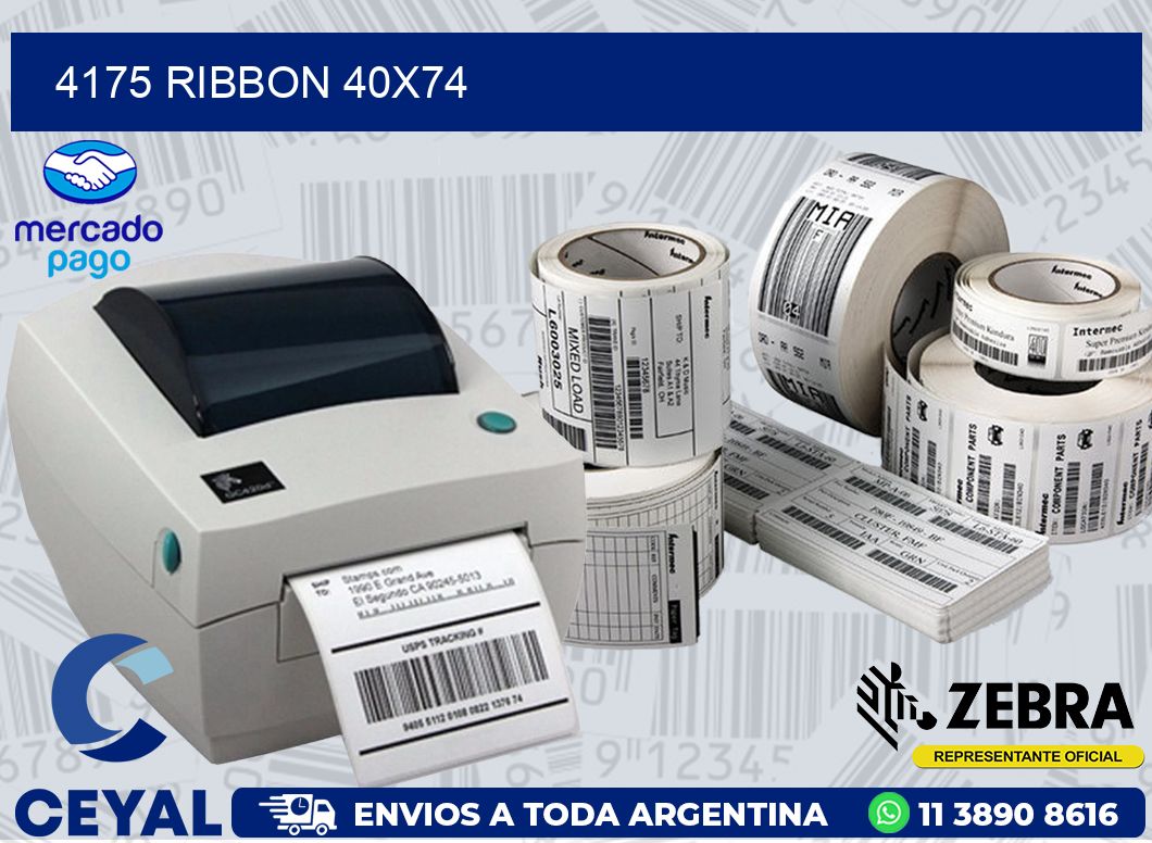 4175 RIBBON 40X74