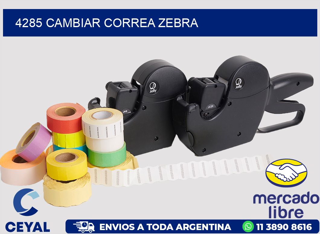 4285 CAMBIAR CORREA ZEBRA