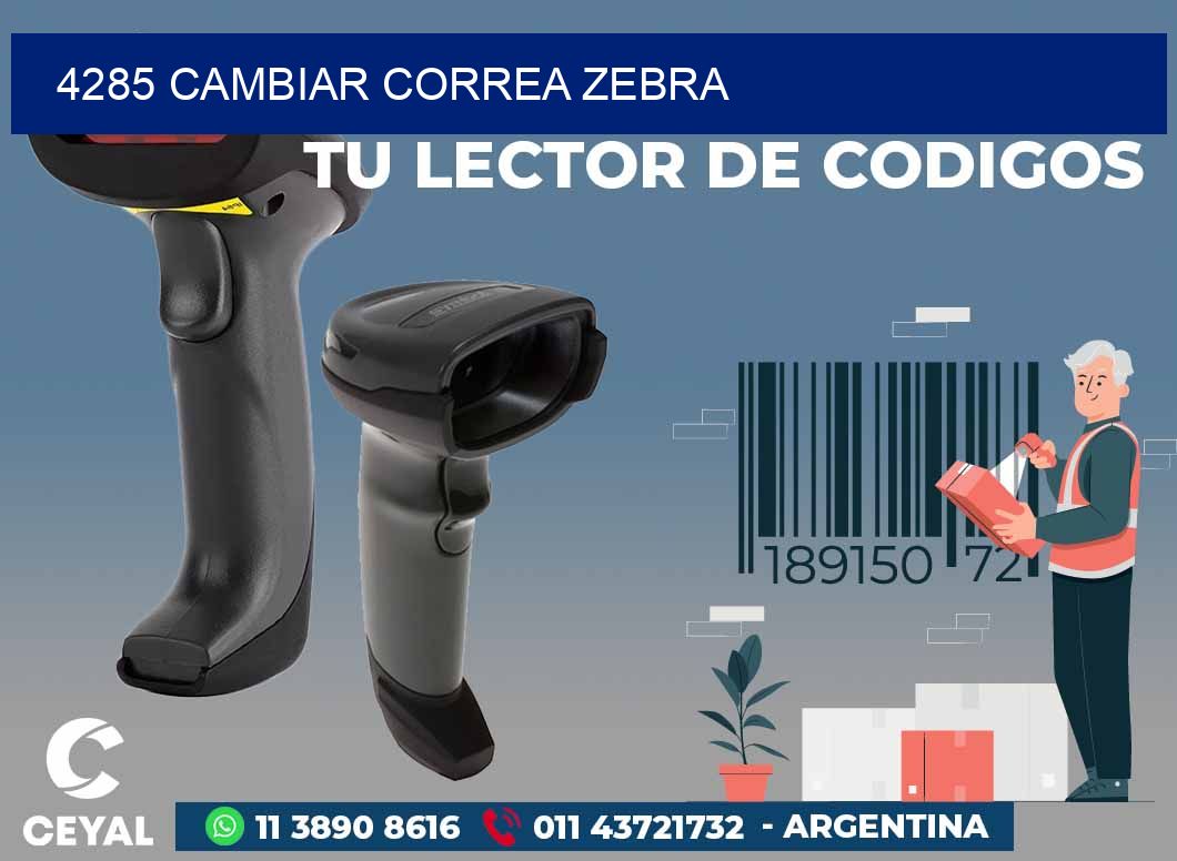 4285 CAMBIAR CORREA ZEBRA