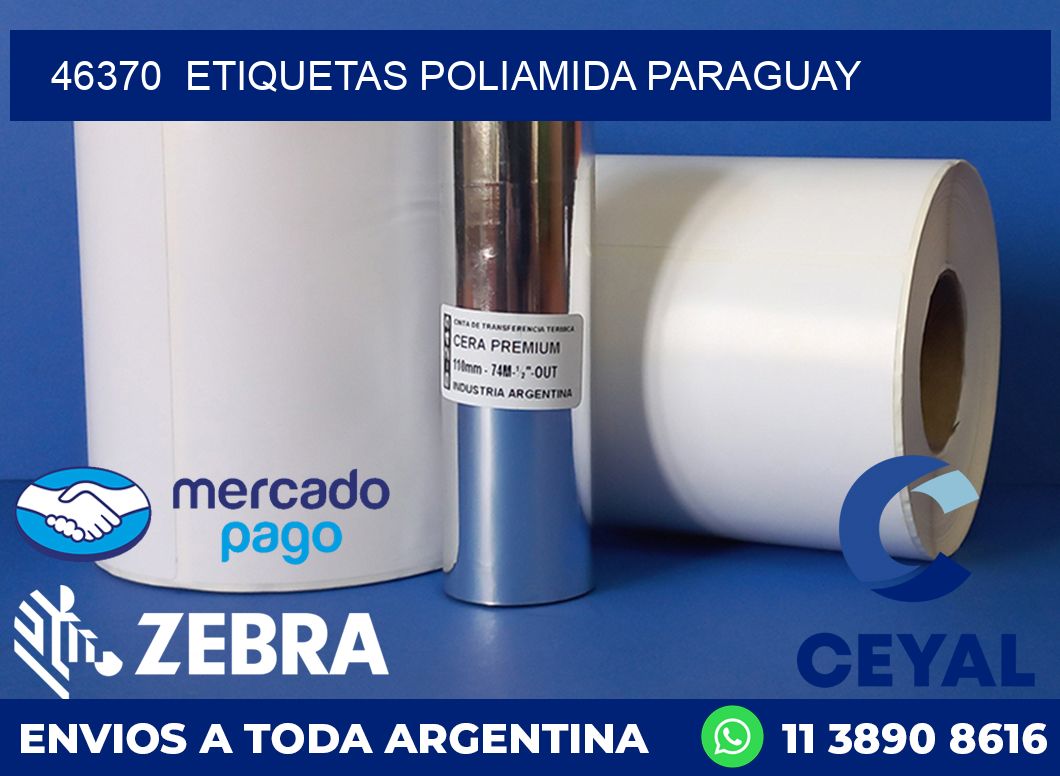 46370 ETIQUETAS POLIAMIDA PARAGUAY