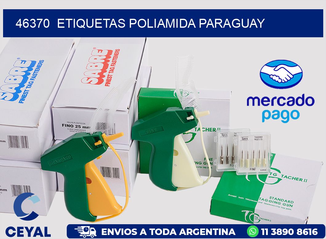 46370 ETIQUETAS POLIAMIDA PARAGUAY