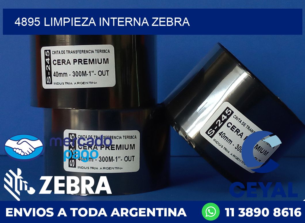 4895 LIMPIEZA INTERNA ZEBRA