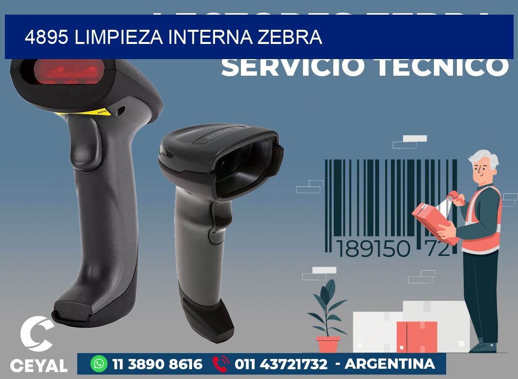 4895 LIMPIEZA INTERNA ZEBRA