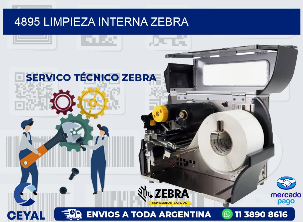 4895 LIMPIEZA INTERNA ZEBRA