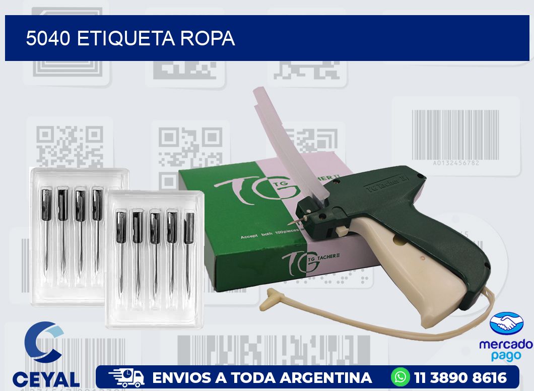 5040 ETIQUETA ROPA