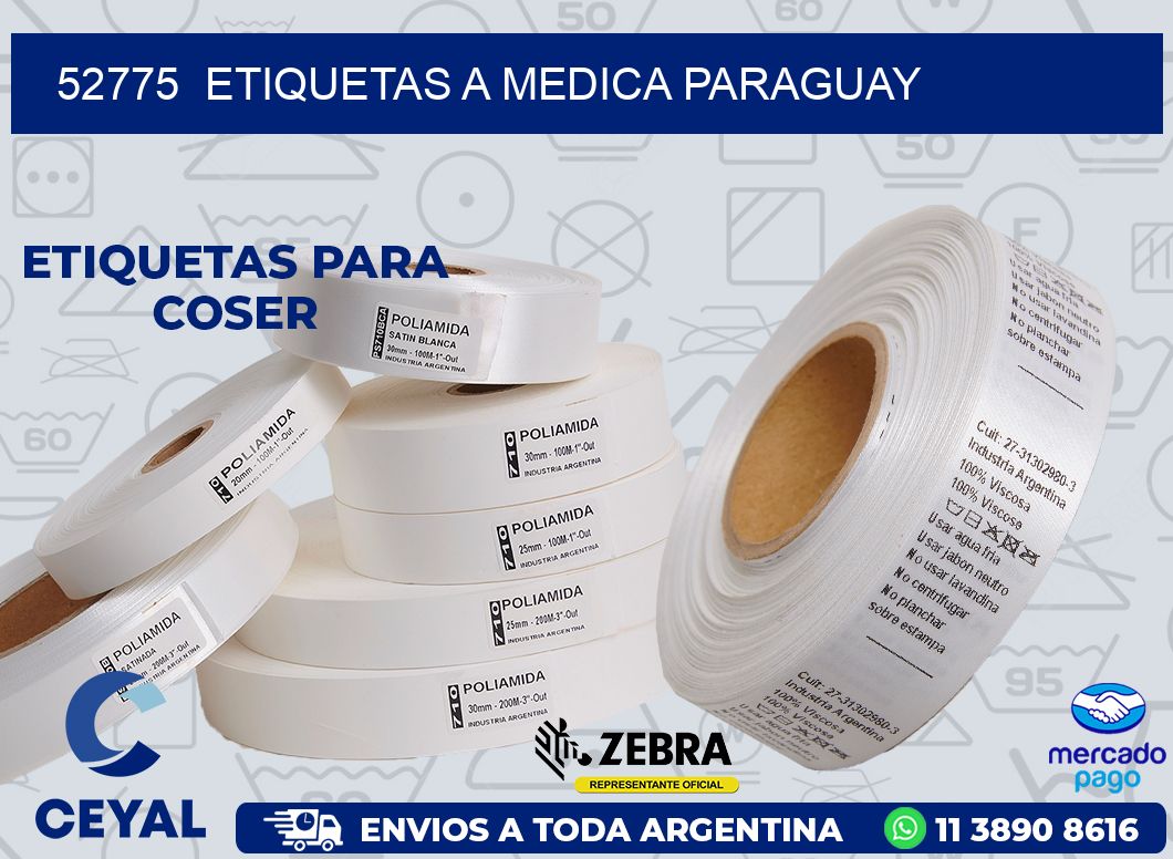 52775 ETIQUETAS A MEDICA PARAGUAY