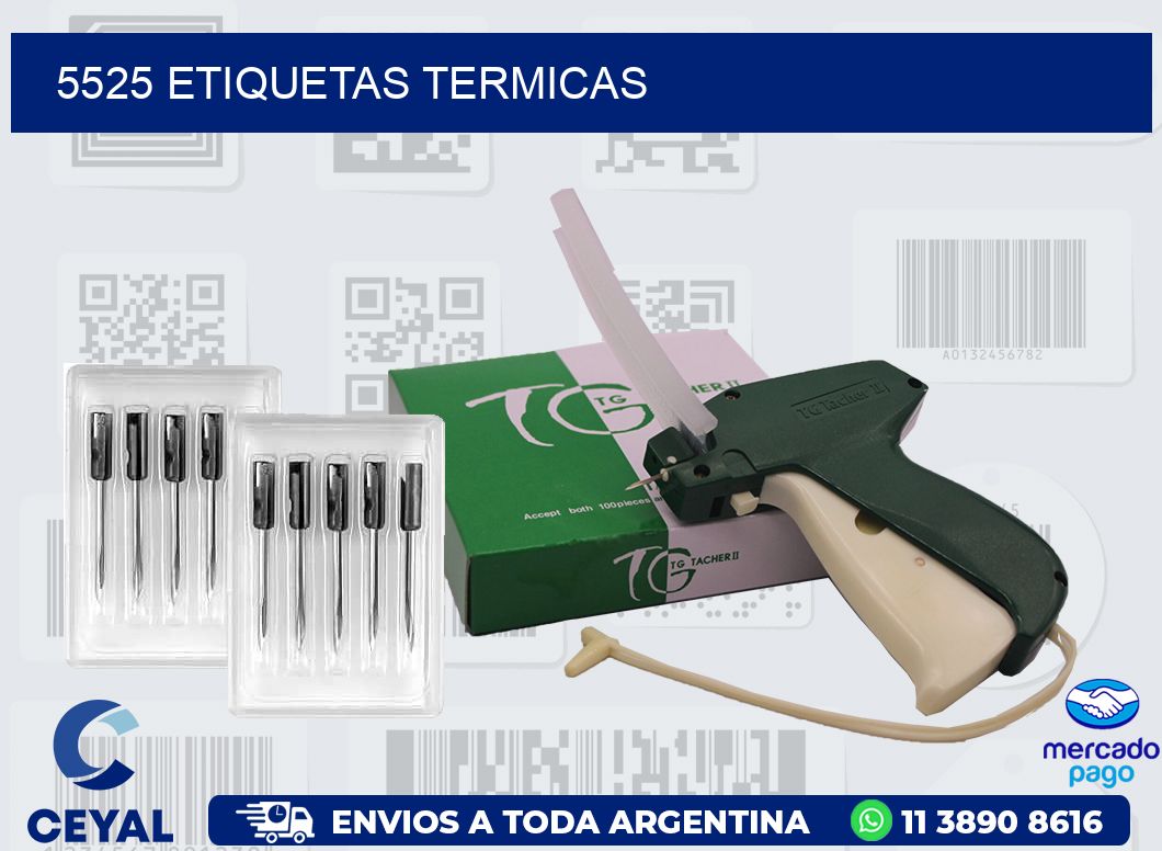 5525 ETIQUETAS TERMICAS