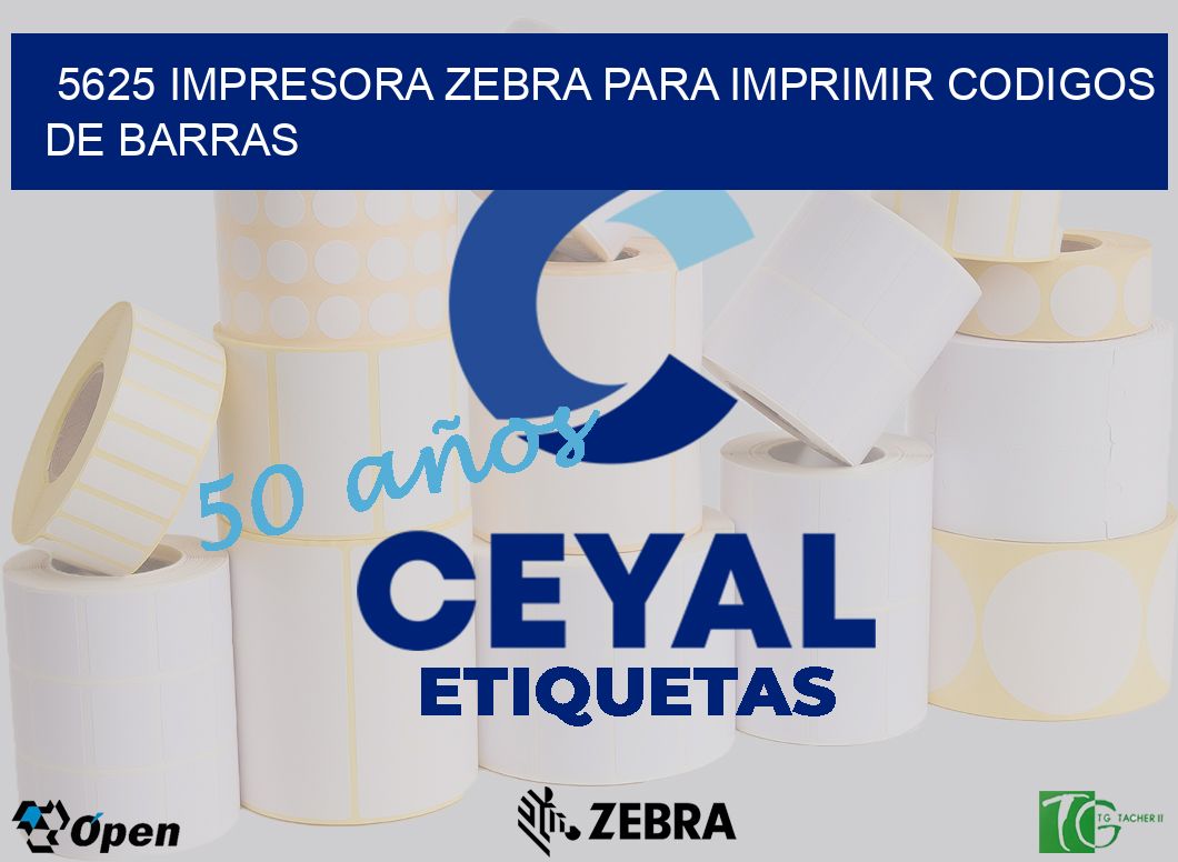 5625 IMPRESORA ZEBRA PARA IMPRIMIR CODIGOS DE BARRAS